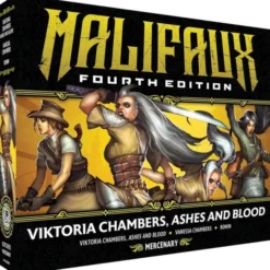Malifaux 4E - Viktoria Chambers, Ashes and Blood