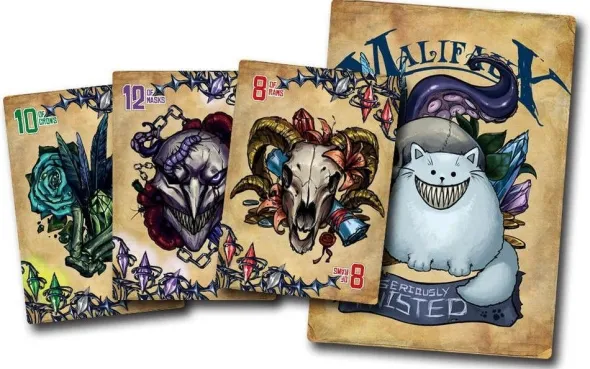 Malifaux - Seriously Twisted Fate Deck