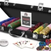 Mallette de poker 300 jetons Royal