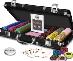 Mallette de poker 300 jetons Royal