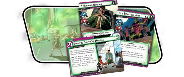 Marvel Champions : Le Jeu De Cartes - Le Bouffon Vert