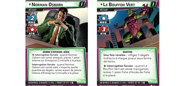 Marvel Champions : Le Jeu De Cartes - Le Bouffon Vert
