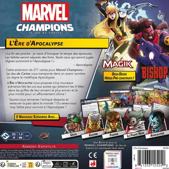 Marvel Champions : Le Jeu de Cartes - L'Ère d'Apocalypse