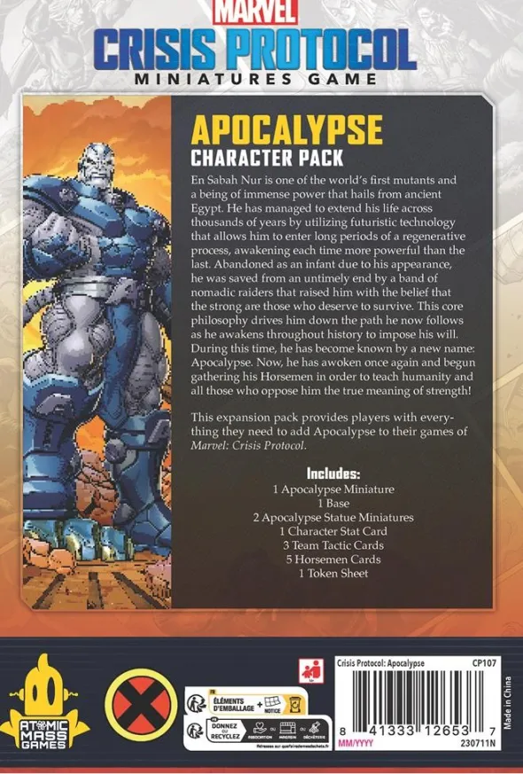 Marvel Crisis Protocol: Apocalypse