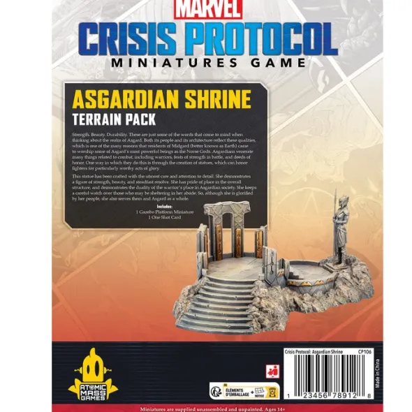 Marvel Crisis Protocol: Asgardian Shrine Terrain Pack