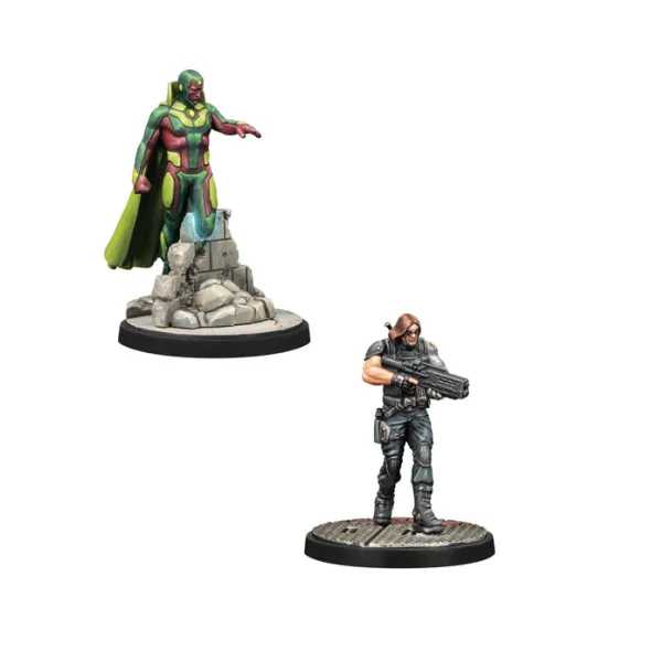 Marvel : Crisis Protocol : Avengers Brains & Brawn Character Pack