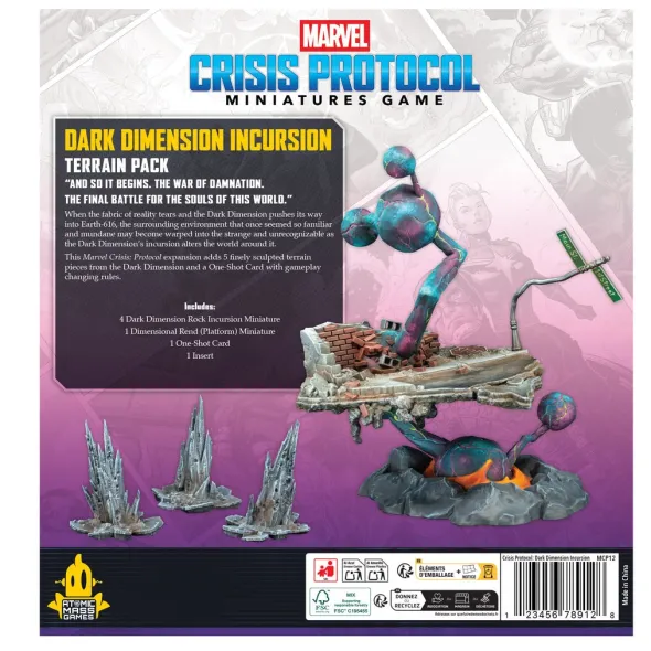 Marvel: Crisis Protocol - Dark Dimension Incursion Terrain Pack
