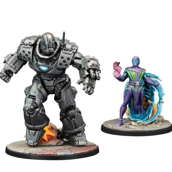 Marvel Crisis Protocol : Iron Lad, Iron Monger, Kang the Conqueror & Rescue