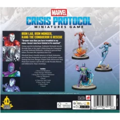 Marvel Crisis Protocol : Iron Lad, Iron Monger, Kang the Conqueror & Rescue