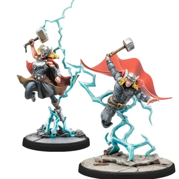 Marvel Crisis Protocol: Mighty Thor, Lady Sif, Thor, Hero of Midgard & Loki, Prince of Lies
