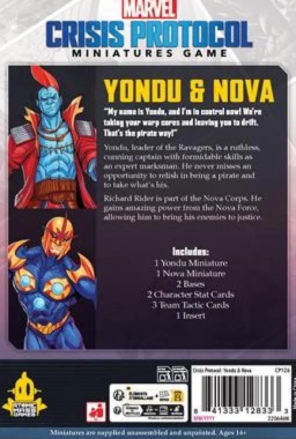 Marvel Crisis Protocol: Nova & Yondu