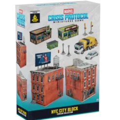 Marvel: Crisis Protocol - NYC City Block Terrain Collection