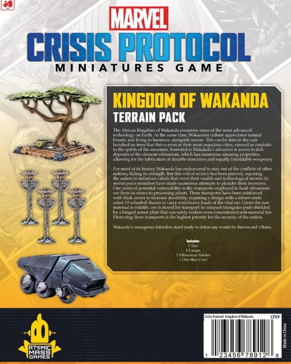 Marvel Crisis Protocol: Rivaux - Royaume du Wakanda