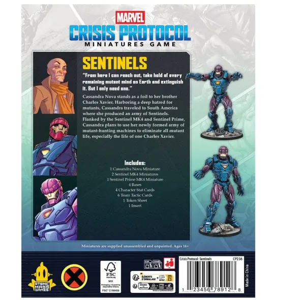 Marvel: Crisis Protocol – Sentinels Affiliation Pack