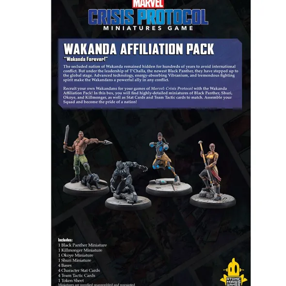 Marvel Crisis Protocol - Wakanda Affiliation Pack