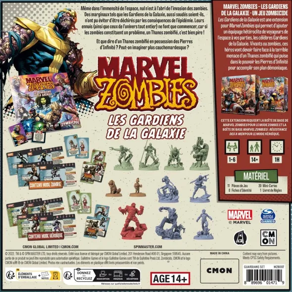 Marvel Zombies - Un Jeu Zombicide : Les Gardiens de la Galaxie
