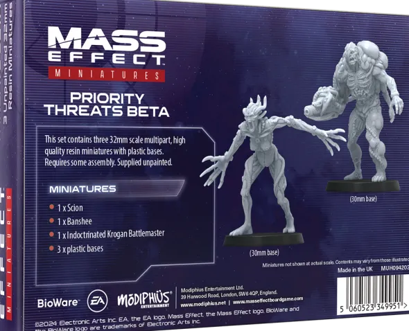Mass Effect Miniatures - Priority Threats Beta