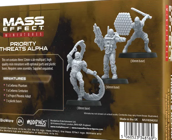 Mass Effect Miniatures - Priority Threats Alpha