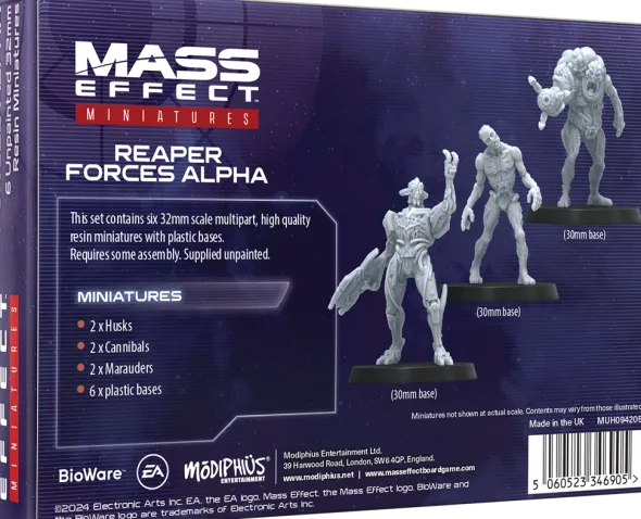 Mass Effect Miniatures - Reaper Forces Alpha