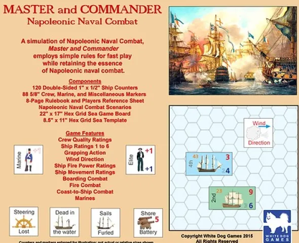Master & Commander with Scenario Book