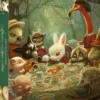 Maxi Puzzle - Monsieur le Lapin Blanc - 1000 pièces