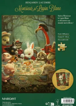 Maxi Puzzle - Monsieur le Lapin Blanc - 1000 pièces