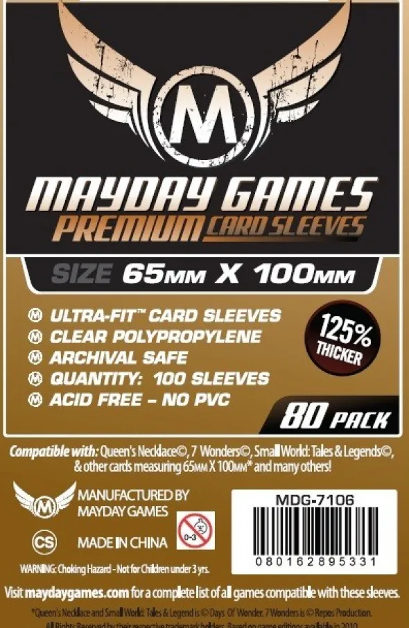 Mayday - Magnum Large Sleeves - Premium - 65x100mm - 80p