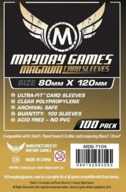 Mayday - Magnum Large Sleeves - 80x120 mm - 100p
