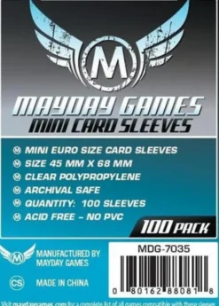 Mayday - Mini Euro Sleeves - 45x68 mm - 100p