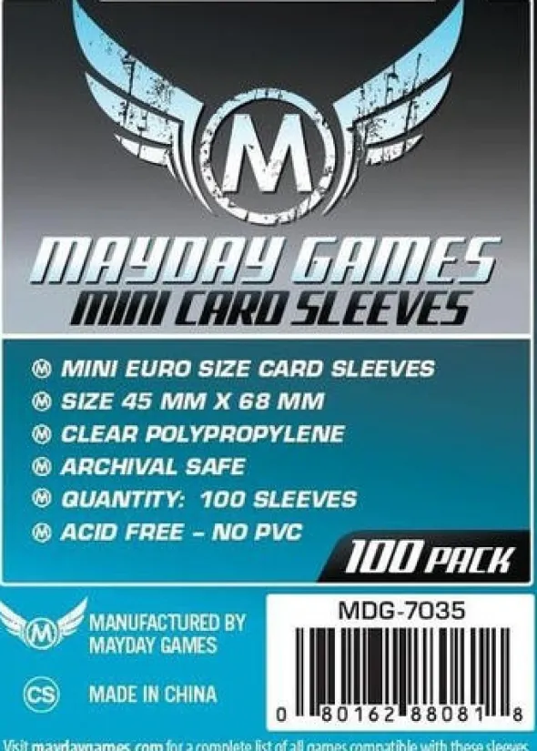 Mayday - Mini Euro Sleeves - 45x68 mm - 100p