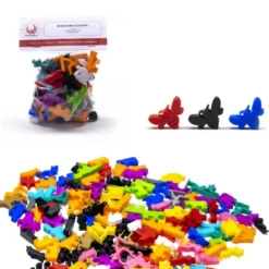 Meeple - Abeille x5
