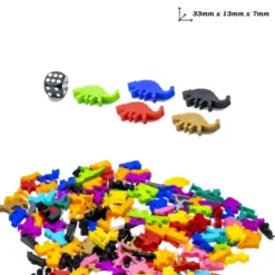 Meeple - Ankylosaurus x5