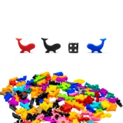 Meeple - Baleine x5