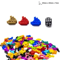 Meeple - Bateau x5