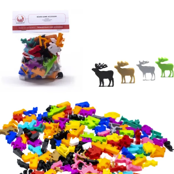Meeple - Cerf x5