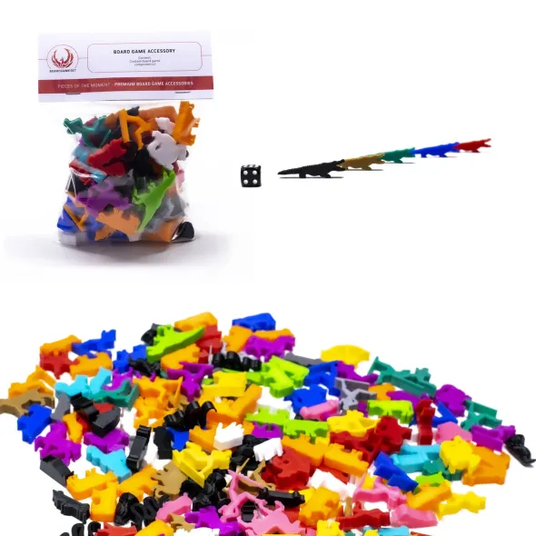Meeple - Crocodile x5