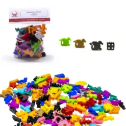 Meeple - Dragon x5