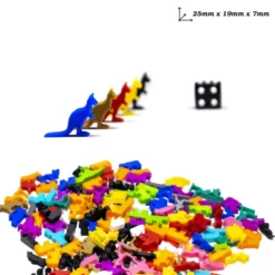 Meeple - Kangourou x5
