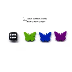 Meeple - Papillon x5