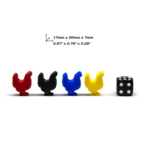 Meeple - Poulet x5