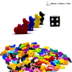 Meeple - Renard x5
