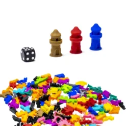 Meeple - Tours Médiévales x5