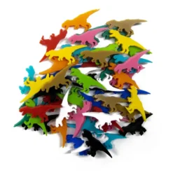 Mega Pack - Meeple T-Rex (55Pcs 11 Couleurs)