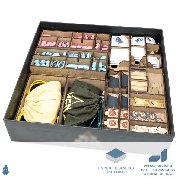 Men-Nefer - Boîte de Rangement Dicetroyers Compatible