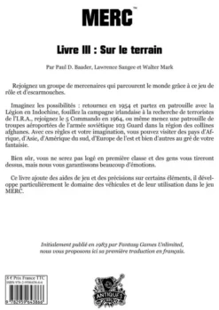 Mercenaires - Livre III : Règles optionnelles