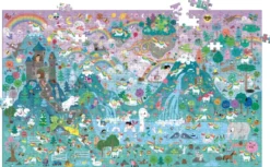 Mes Boites De Puzzle - Cherche et Trouve Géant - Licornes - 500 pièces