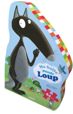 Mes Boites De Puzzle - Le Loup - Mon Puzzle Du Loup N°1 - 54 Pièces