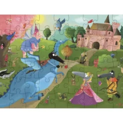 Mes Boites De Puzzle - Le Loup - Mon Puzzle Du Loup N°2 - 54 Pièces