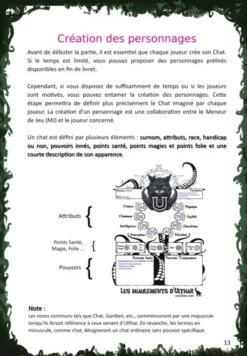 Miaulements d'Ulthar - livre des règles A5