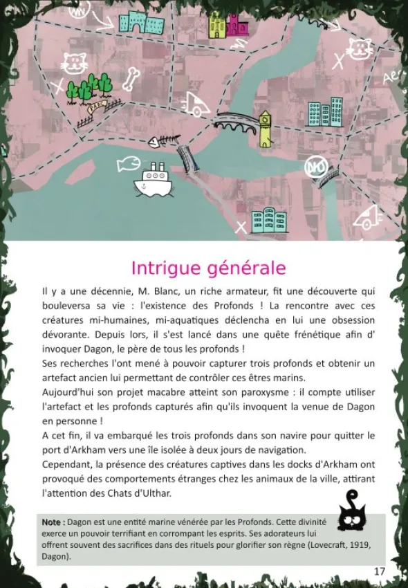 Miaulements d'Ulthar - livre des scénarios PDF